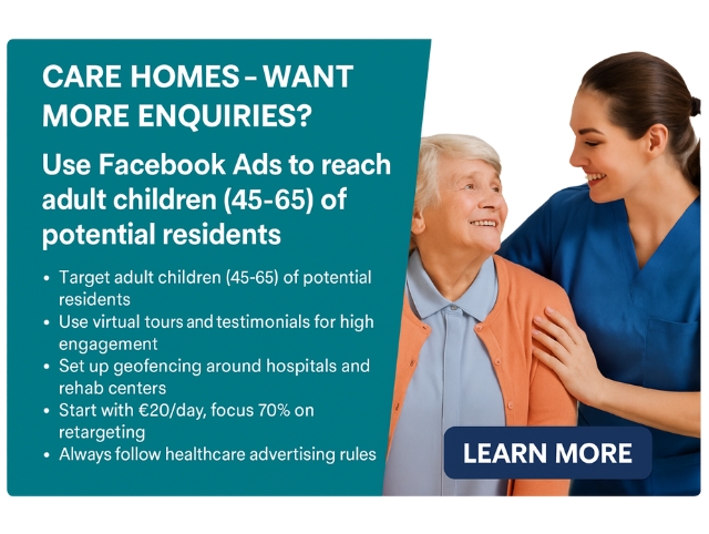 How to Use Facebook Ads to Promote Your Care Home