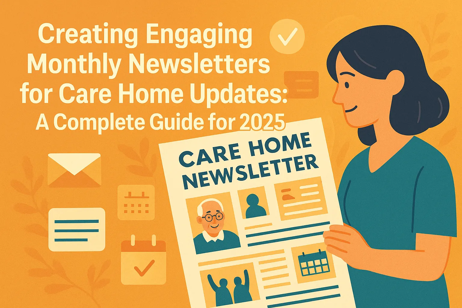 Creating Engaging Monthly Newsletters for Care Home Updates Creating Engaging Monthly Newsletters for Care Home Updates
